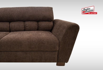 SALA AYDA CAPRI DARK COCOA SOFÁ Y LOVE SEAT
