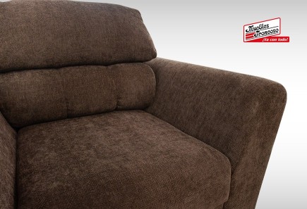 SALA AYDA CAPRI DARK COCOA SOFÁ Y LOVE SEAT