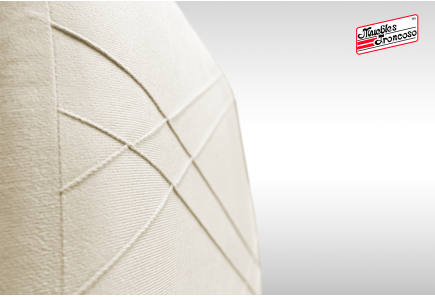 ANTECOMEDOR PEPPER RECTANGULAR CON 6 SILLAS RUSSEL ALPHA LATTE