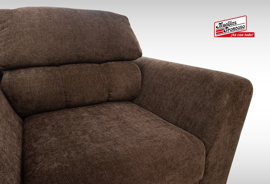 SILLÓN AYDA CAPRI DARK COCOA