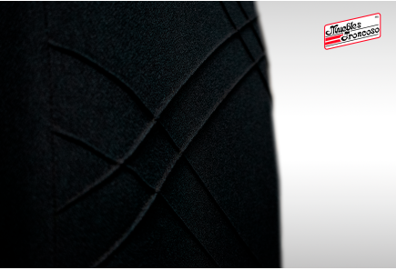 ANTECOMEDOR PEPPER RECTANGULAR CON 6 SILLAS RUSSEL CHARCOAL