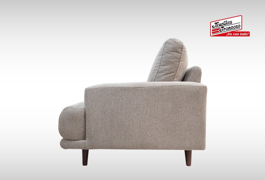 SALA DIANN EGIPTO TAUPE SOFÁ Y LOVE SEAT