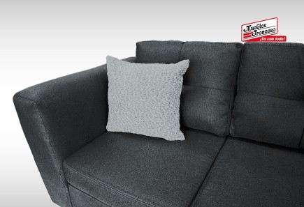 SALA ALFA GRIS CON CHAISE