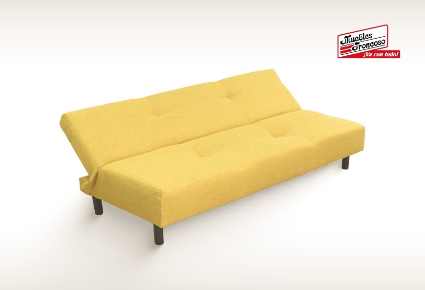 SOFÁ CAMA CHAAK AMARILLO