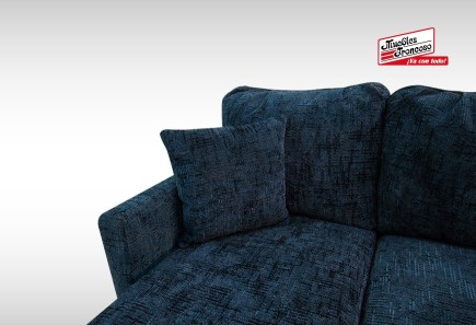 SALA VALENTINA AZUL CON CHAISE