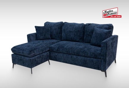 SALA VALENTINA AZUL CON CHAISE