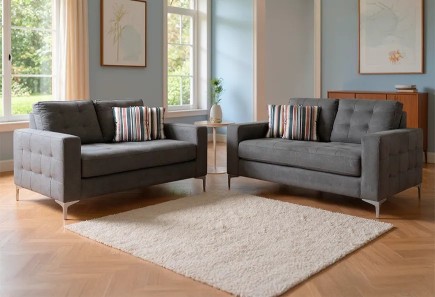 DOS LOVE SEAT LISBOA GRIS