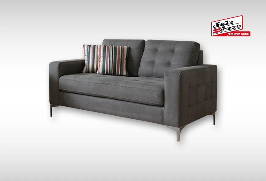 DOS LOVE SEAT LISBOA GRIS