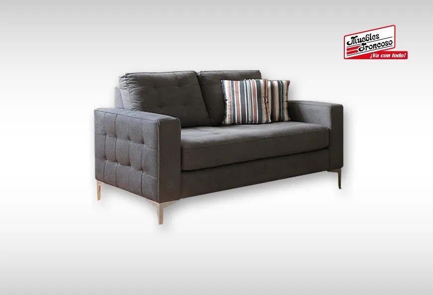 DOS LOVE SEAT LISBOA GRIS