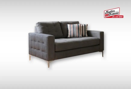 DOS LOVE SEAT LISBOA GRIS