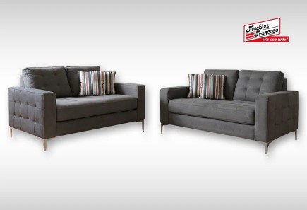 DOS LOVE SEAT LISBOA GRIS