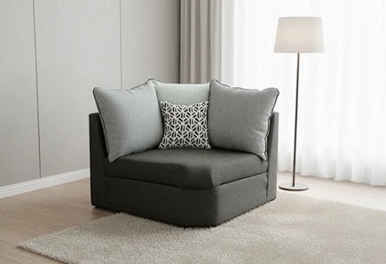 SILLÓN NEPTUNO GRIS