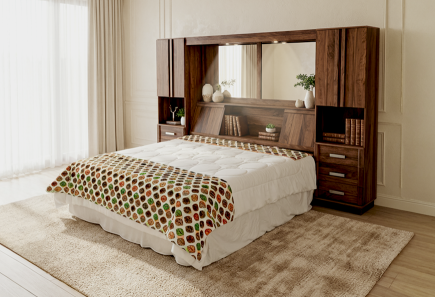 CABECERA Y DOS BURÓS FOREST K.S. ROBLE