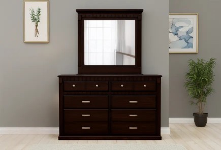 CÓMODA CON LUNA LEILA NOGAL