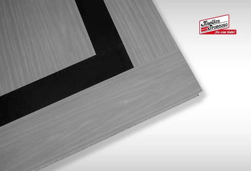 ANTECOMEDOR MÓNACO GRIS 1X1 VS2 CON 4 SILLAS ARGELIA M.MPTANEGRA