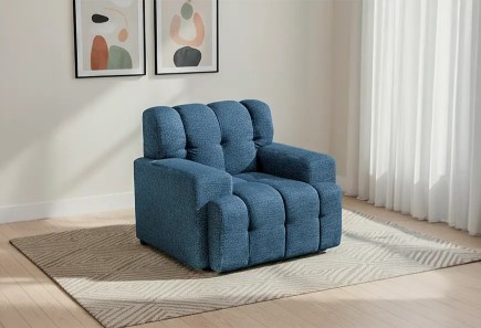 SILLÓN TAMARA AZUL