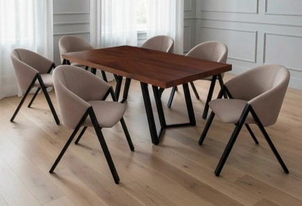 ANTECOMEDOR MALLORY CON 6 SILLAS MALLORY