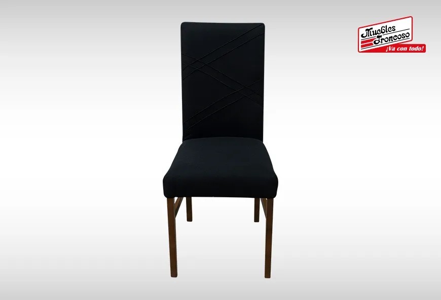 ANTECOMEDOR ITALIA CON 4 SILLAS RUSSEL CHARCOAL