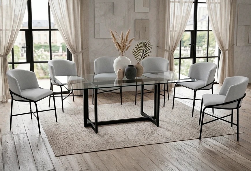 ANTECOMEDOR ESCOCIA CON 6 SILLAS