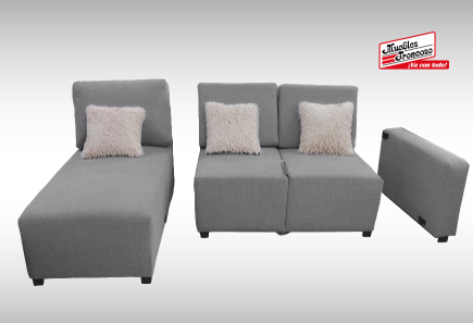SALA CAMILA MODULAR CON CHAISE