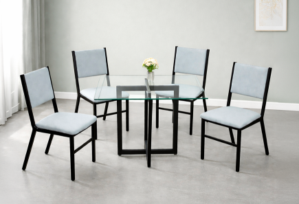 ANTECOMEDOR BERLIN CON 4 SILLAS