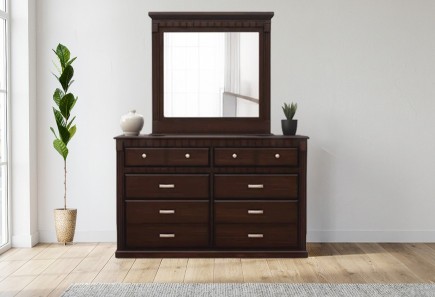 CÓMODA CON LUNA LEILA NOGAL