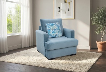 SILLÓN BABY OCEAN BLUE