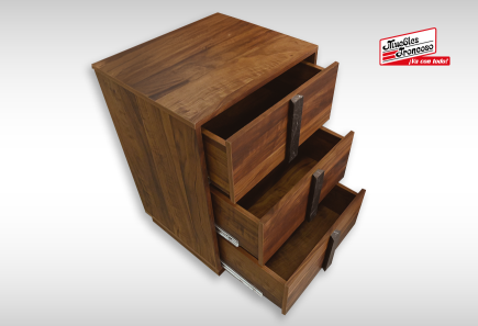 CABECERA Y DOS BURÓS OLMO ROBLE