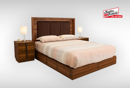 CABECERA Y DOS BURÓS OLMO ROBLE