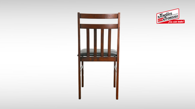 ANTECOMEDOR NEW JACK RECTANGULAR CON 6 SILLAS NOGAL