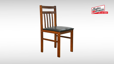 ANTECOMEDOR NEW JACK RECTANGULAR CON 6 SILLAS NOGAL