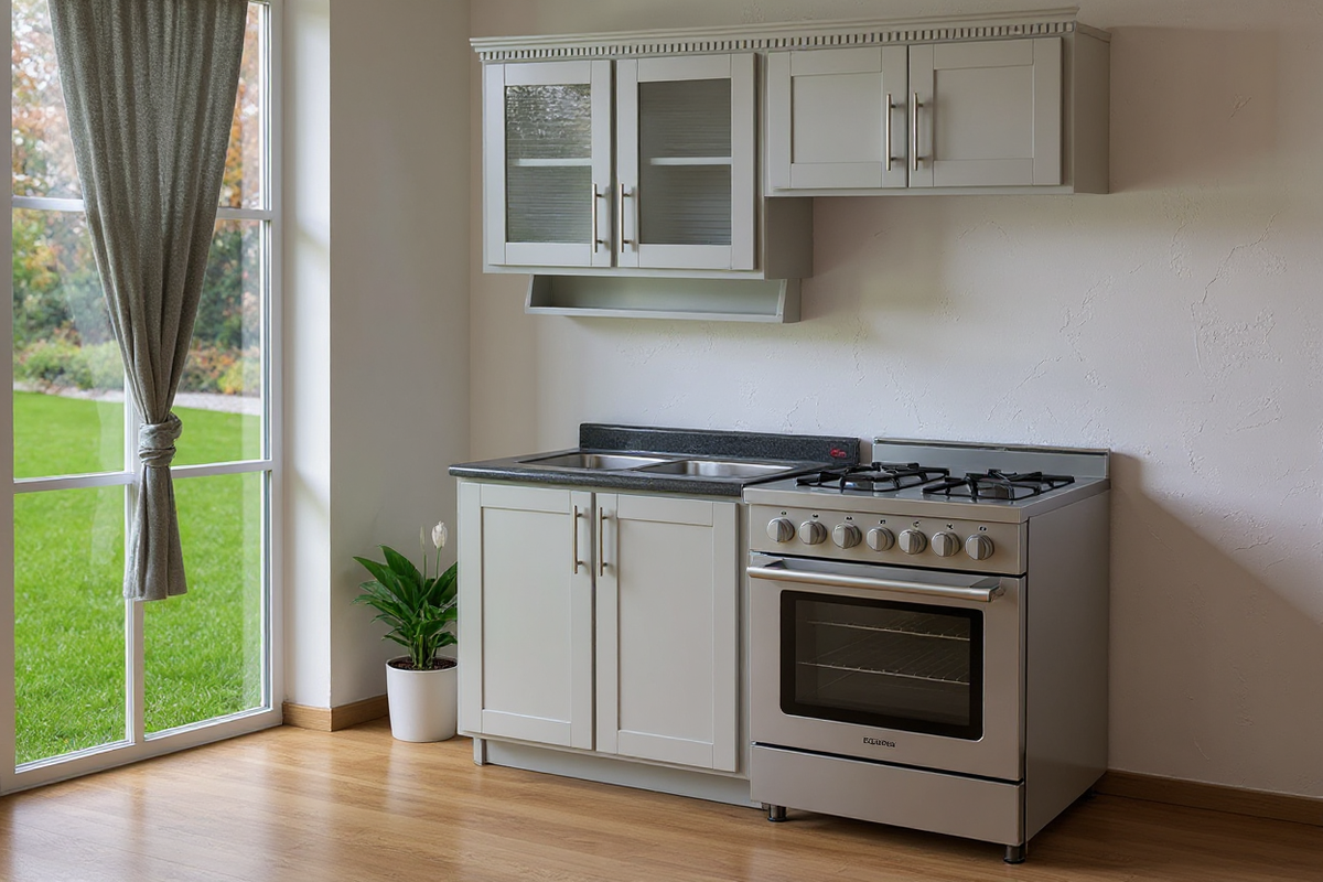 COCINA BALI GRIS 1.70M (3 PIEZAS)