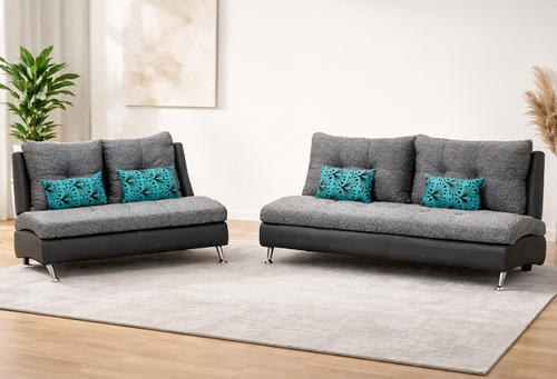 SOFÁ Y LOVE SEAT DAISY ILLIE BLACK