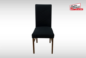 ANTECOMEDOR LAWRENCE CON 6 SILLAS RUSSEL CHARCOAL