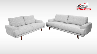 SOFÁ Y LOVE SEAT DIANN FANCY GRiS