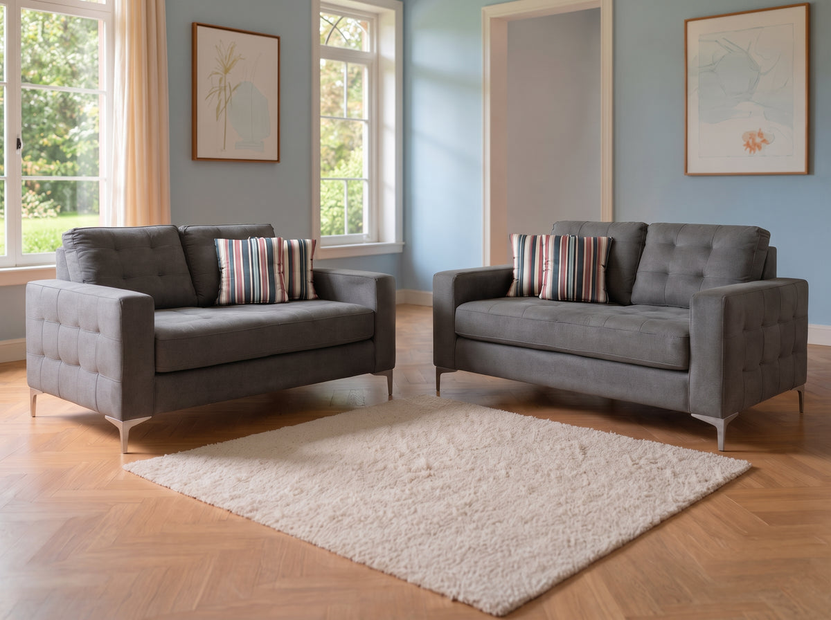 DOS LOVE SEAT LISBOA GRIS