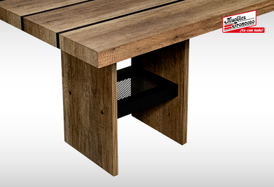 ANTECOMEDOR PEPPER JR CON 4 SILLAS RUSSEL ALPHA LATTE