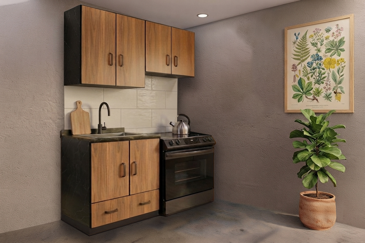 COCINA CALIFORNIA CHOCO/PAROTA 3 PZAS