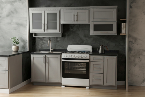 COCINA BALI GRIS 2.40 MTS (5 PIEZAS)