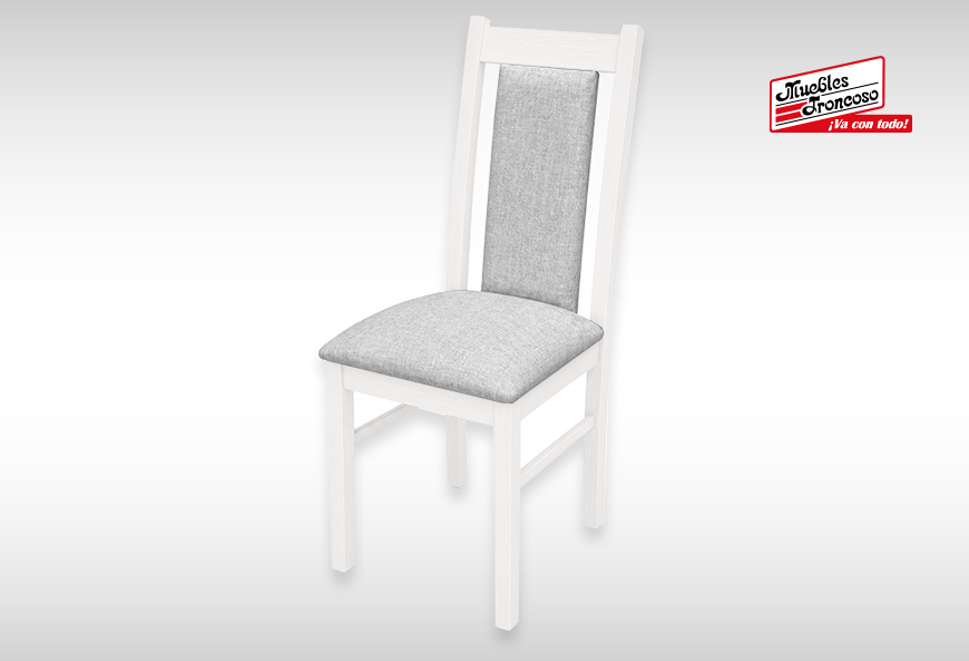 SILLA ARUBA PERLA T/SILVER