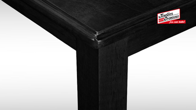 ANTECOMEDOR NEW JACK RECTANGULAR CON 6 SILLAS ESPRESSO