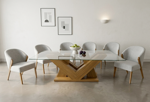 ANTECOMEDOR OLAF CON 6 SILLAS MOSCÚ
