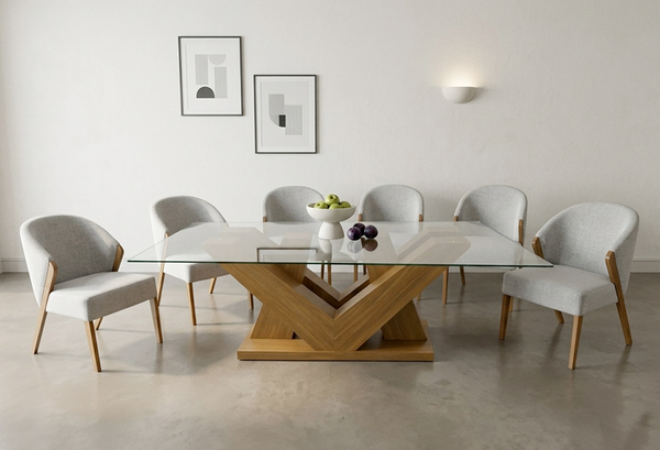 ANTECOMEDOR OLAF CON 6 SILLAS MOSCÚ