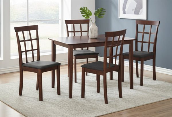 ANTECOMEDOR HELENA JR CAPUCHINO CON 4 SILLAS