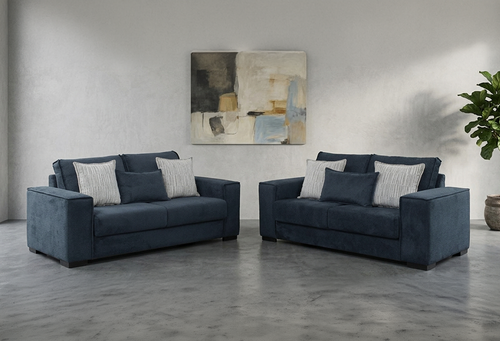 SOFÁ Y LOVE SEAT MARRUECOS CHARCOAL