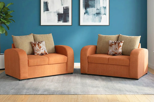 DOS LOVE SEAT LILIANA ORANGE