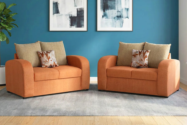 DOS LOVE SEAT LILIANA ORANGE