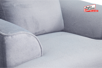 SOFÁ, LOVE SEAT Y SILLÓN BLISS FANTE GRIS