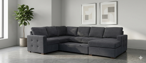 SALA ROXWEL GRIS MODULAR