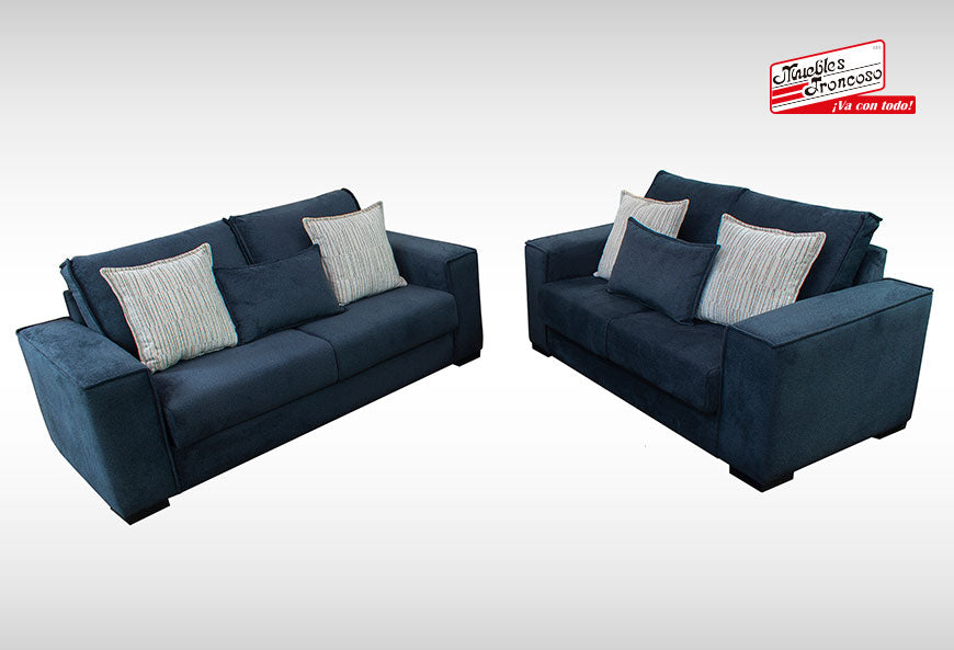 SOFÁ Y LOVE SEAT MARRUECOS CHARCOAL